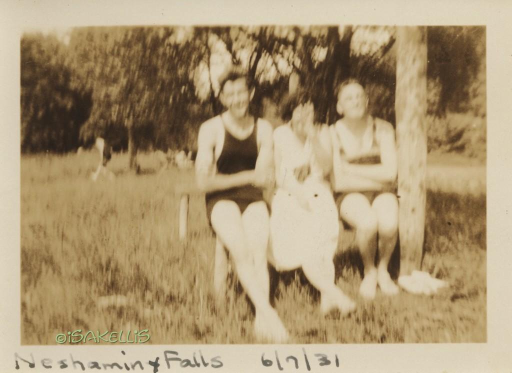 Allie Day, Esther and Ralph at Neshaminy Falls