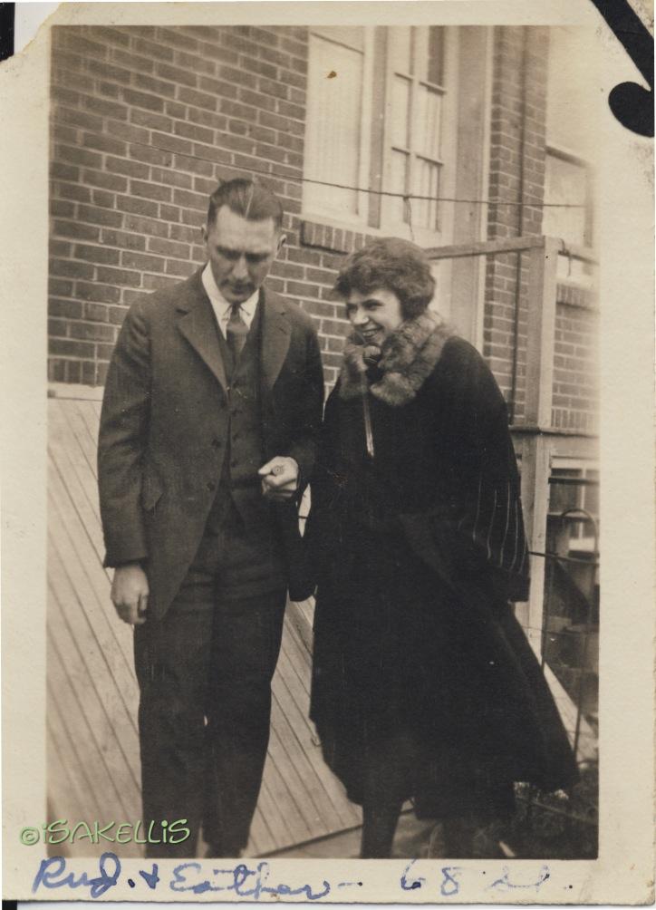 Ralph and Esther Jones on 68th Street